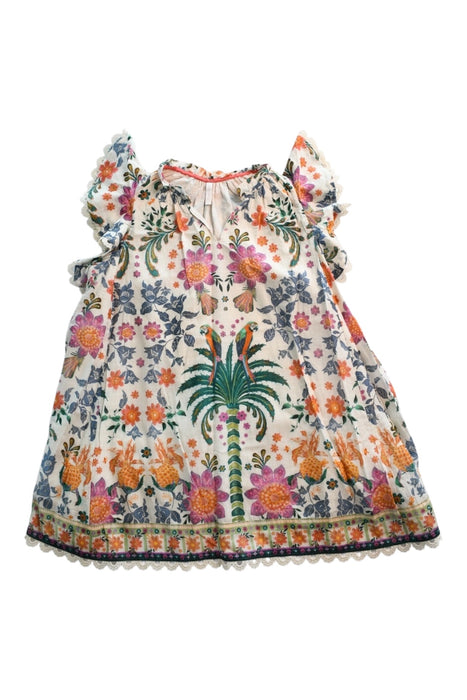 A Multicolour Sleeveless Dresses from Zimmermann in size 10Y for girl. (Front View)