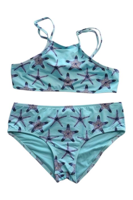 A Blue Bikinis from Vilebrequin in size 10Y for girl. (Front View)