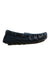 A Navy Loafers & Moccasins from Janie & Jack in size 12-18M for boy. (Back View)