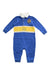 A Blue Long Sleeve Rompers from Ralph Lauren in size 3-6M for boy. (Front View)
