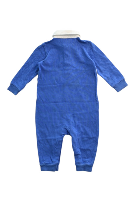 A Blue Long Sleeve Rompers from Ralph Lauren in size 3-6M for boy. (Back View)