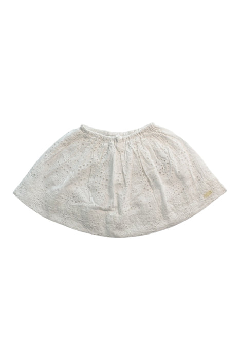 A White Short Skirts from Burberry in size 4T for girl. (Front View)