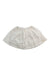 A White Short Skirts from Burberry in size 4T for girl. (Front View)