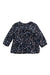 A Navy Long Sleeve Tops from Sergent Major in size 6-12M for girl. (Back View)