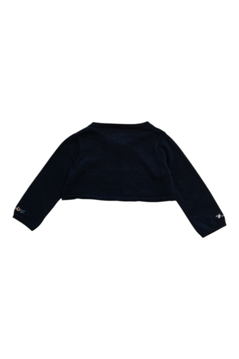 A Navy Cardigans from Sergent Major in size 6-12M for girl. (Back View)
