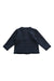 A Navy Puffer/Quilted Jackets from Bout'Chou in size 12-18M for girl. (Back View)