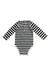 A Navy Long Sleeve Bodysuits from Jacadi in size 3-6M for neutral. (Back View)