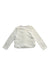 A White Cardigans from Cyrillus in size 4T for girl. (Back View)