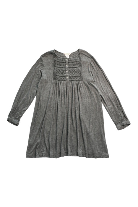 A Grey Long Sleeve Dresses from Bonpoint in size 12Y for girl. (Front View)