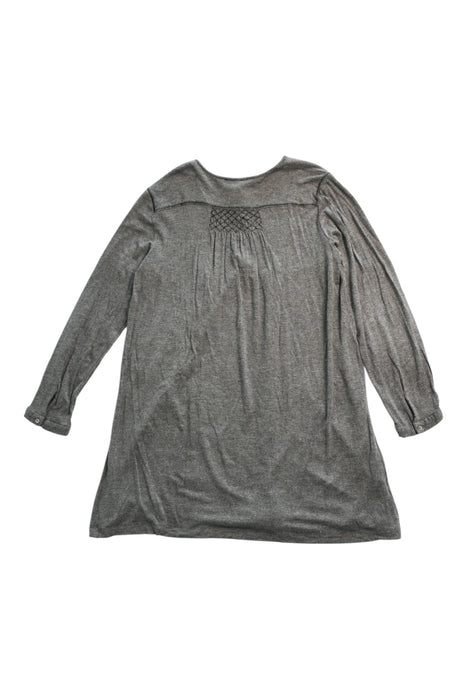 A Grey Long Sleeve Dresses from Bonpoint in size 12Y for girl. (Back View)