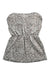 A Grey Short Sleeve Dresses from Monoprix in size 4T for girl. (Back View)