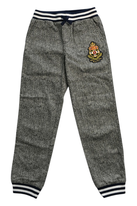 A Grey Casual Pants from Polo Ralph Lauren in size 7Y for boy. (Front View)