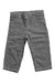 A Black Jeans from Petit Bateau in size 6-12M for boy. (Front View)