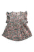 A Multicolour Sleeveless Tops from Monoprix in size 4T for girl. (Front View)