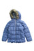 A Blue Ski Jackets from Columbia in size 5T for girl. (Front View)