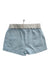 A Blue Shorts from The Little White Company in size 0-3M for boy. (Back View)