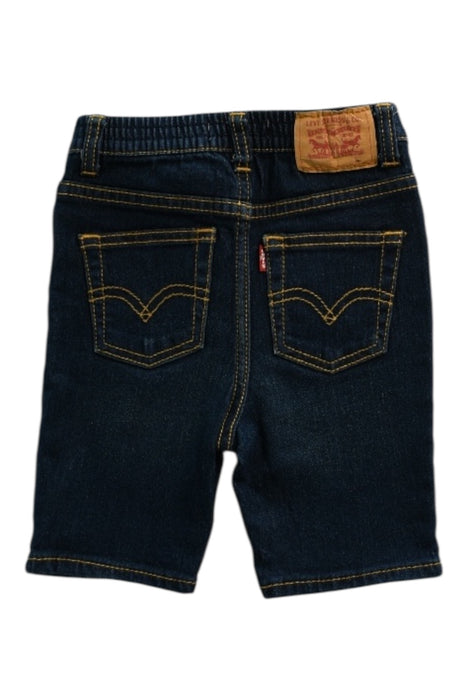 A Navy Shorts from Levi's in size 18-24M for boy. (Back View)