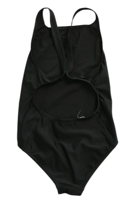 A Black Swimsuits from Adidas in size 8Y for girl. (Back View)