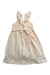 A Pink Sleeveless Dresses from Bonheur du Jour in size 4T for girl. (Back View)