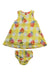 A Multicolour Dress Sets from Joules in size 3-6M for girl. (Front View)