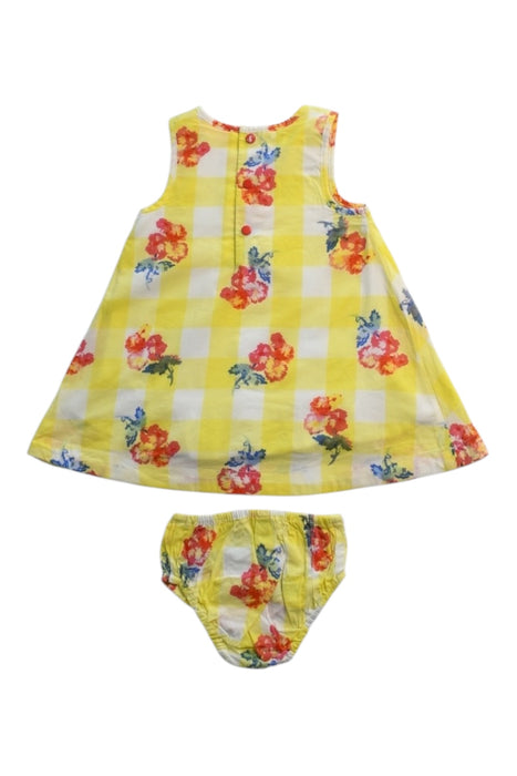 A Multicolour Dress Sets from Joules in size 3-6M for girl. (Back View)