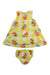 A Multicolour Dress Sets from Joules in size 3-6M for girl. (Back View)