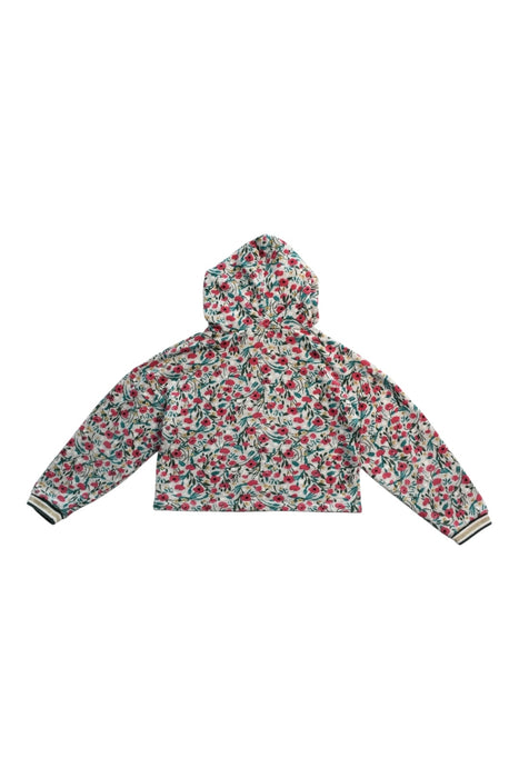 A Multicolour Hooded Sweatshirts from Petit Bateau in size 8Y for girl. (Back View)