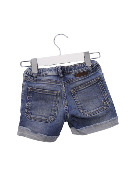 A Blue Shorts from Bonpoint in size 3T for girl. (Back View)