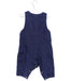 A Navy Long Overalls from Jacadi in size 3-6M for girl. (Back View)