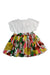 A Multicolour Short Sleeve Dresses from Dolce & Gabbana in size 2T for girl. (Back View)