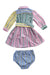 A Multicolour Dress Sets from Ralph Lauren in size 3-6M for girl. (Back View)