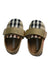 A Multicolour Slip Ons from Burberry in size 12-18M for neutral. (Front View)