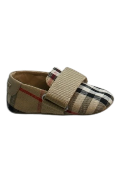 A Multicolour Slip Ons from Burberry in size 12-18M for neutral. (Back View)