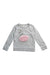 A Grey Crewneck Sweatshirts from Seed in size 7Y for girl. (Front View)