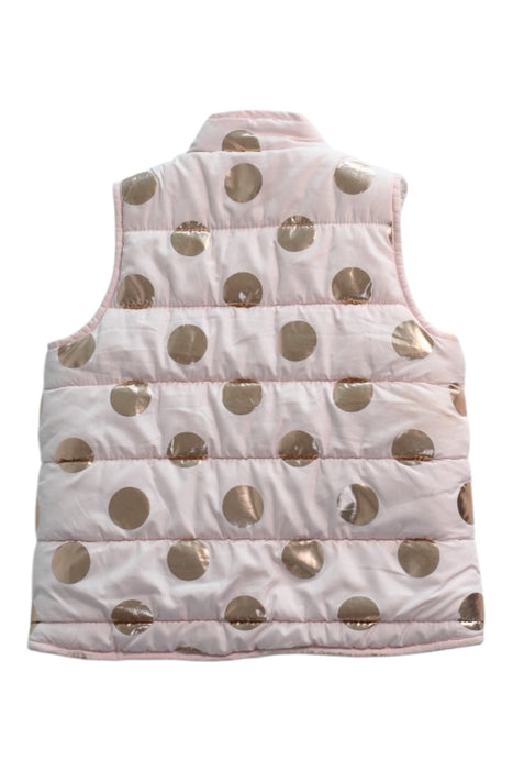 A Pink Outerwear Vests from Seed in size 7Y for girl. (Back View)