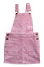 A Pink Overall Dresses from Seed in size 6T for girl. (Front View)