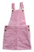 A Pink Overall Dresses from Seed in size 6T for girl. (Front View)