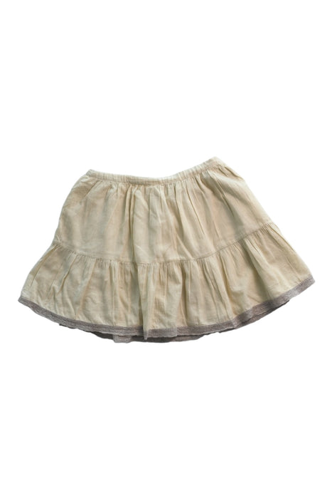 A Ivory Short Skirts from Bonpoint in size 8Y for girl. (Front View)