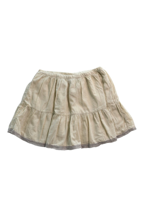 A Ivory Short Skirts from Bonpoint in size 8Y for girl. (Back View)