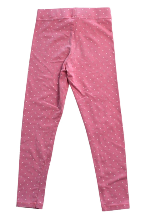 A Pink Leggings from Boden in size 7Y for girl. (Back View)