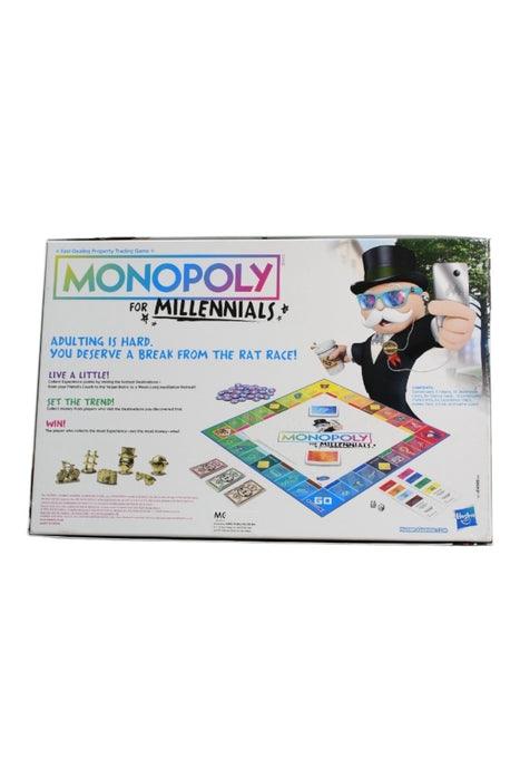 A Multicolour Board Games & Puzzles from Hasbro in size 8Y for neutral. (Back View)