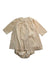 A Beige Dress Sets from Caramel in size 2T for girl. (Back View)