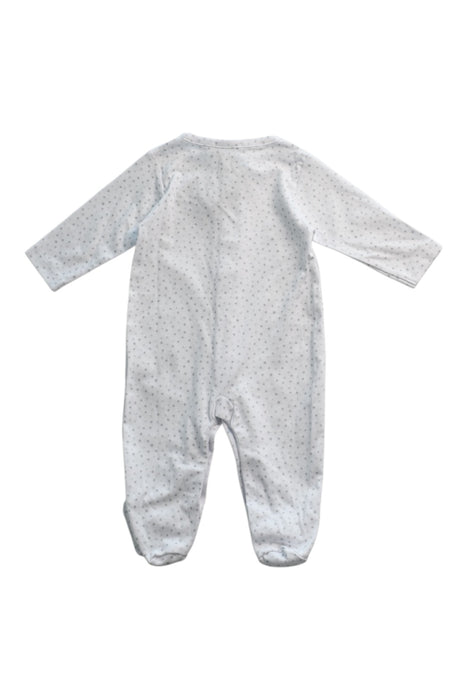 A White Onesies from Kissy Kissy in size 3-6M for neutral. (Back View)