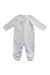 A White Onesies from Kissy Kissy in size 3-6M for neutral. (Back View)