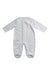 A White Onesies from Kissy Kissy in size 3-6M for girl. (Back View)