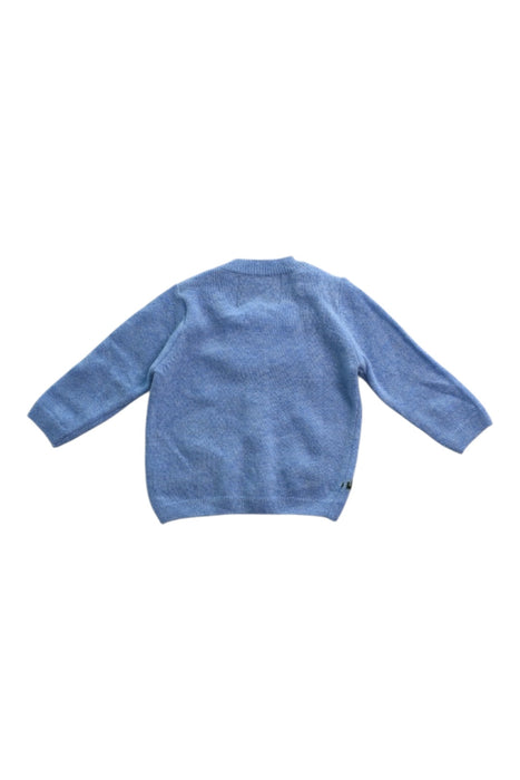 A Blue Cardigans from Chelsea Clothing Co. in size 3-6M for neutral. (Back View)