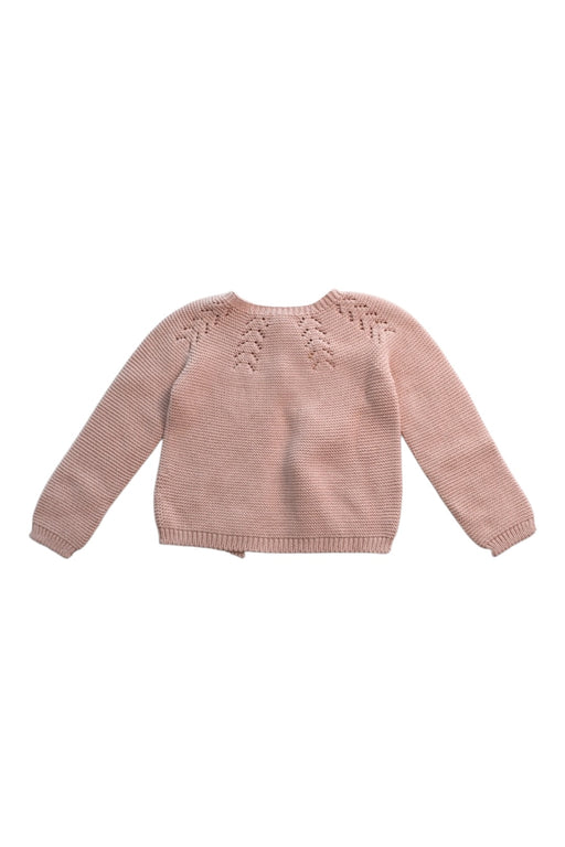 A Pink Cardigans from La Coqueta in size 12-18M for girl. (Back View)