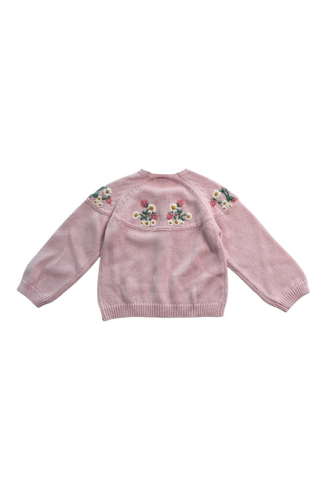A Pink Cardigans from Pepa London in size 2T for girl. (Back View)