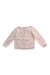 A Pink Cardigans from Tartine et Chocolat in size 2T for girl. (Front View)