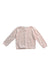 A Pink Cardigans from Tartine et Chocolat in size 2T for girl. (Back View)